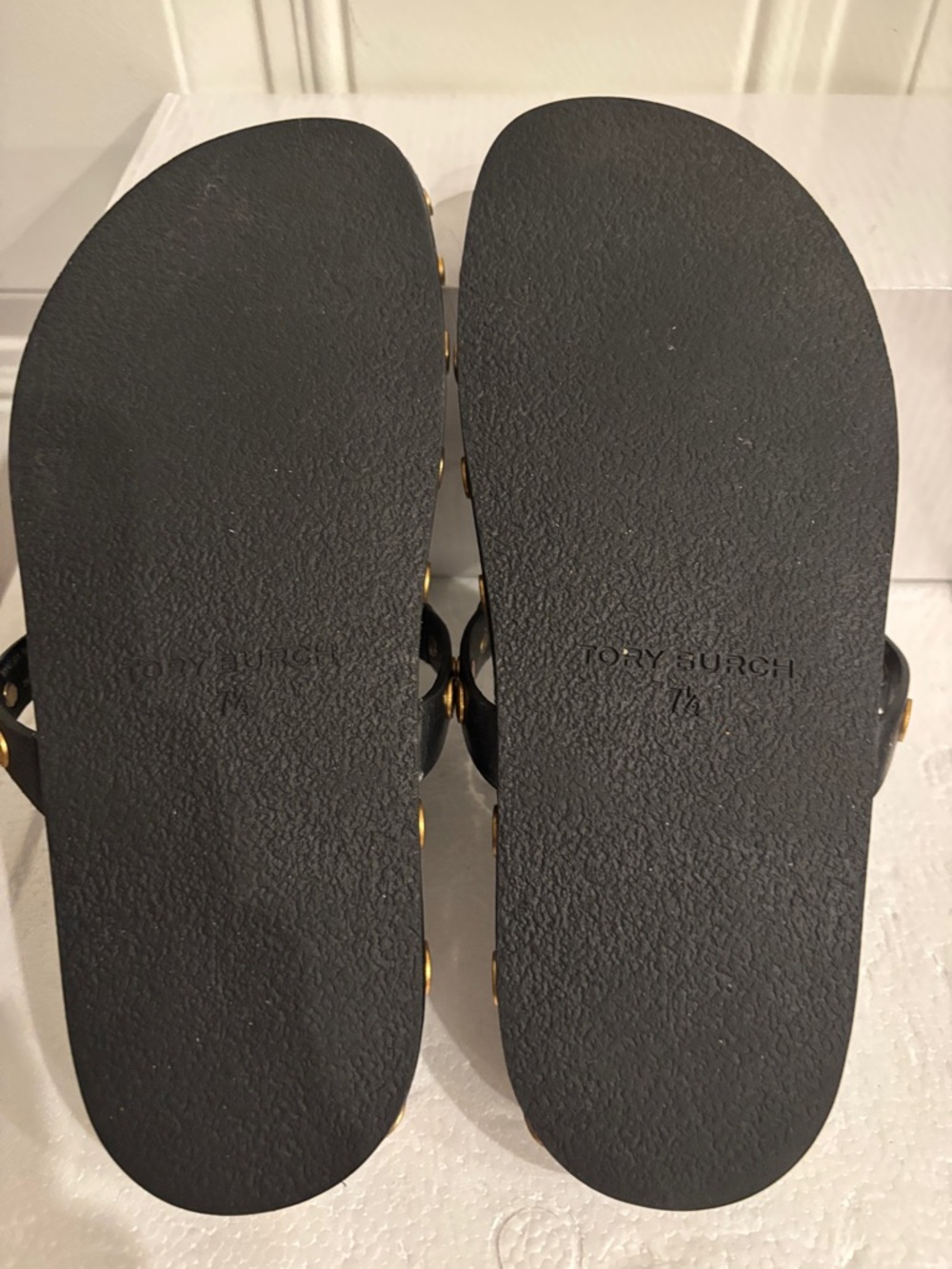 Tory Burch Women's Miller Cloud Coin Sandal - Picture 11 of 12